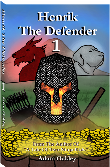 Henrik The Defender - middle-grade adventure story by author Adam Oakley